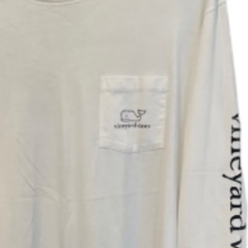 VINEYARD VINES Vintage Whale Long-Sleeve Pocket Tee - Picture 5 of 10
